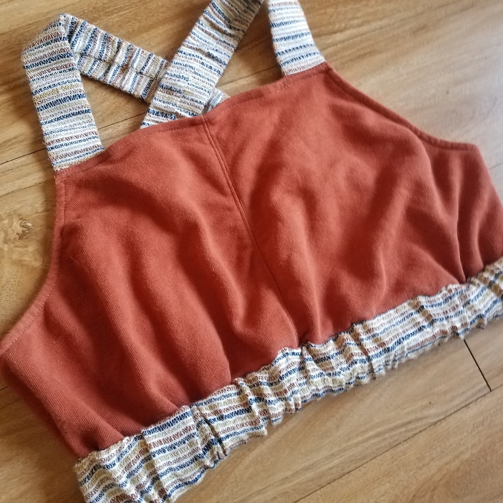 Urban Outfitters Crop Top Bralette Sz Lg